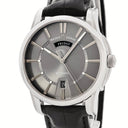 腕時計 モーリスラクロア Maurice Lacroix ポントス デイデイト PT6158-SS001-23E 自動巻き メンズ グレー バー シースルーバック