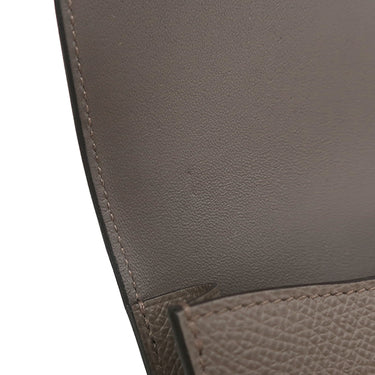 エルメス HERMES コンスタンス スリム ウォレット エタン ヴォーエプソン 二つ折り財布 ゴールド金具 新品 未使用