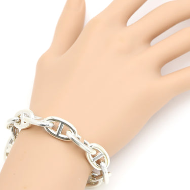 エルメス HERMES シェーヌダンクル GM シルバー シルバー925 ブレスレット 12コマ スターリングシルバー AG925