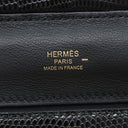 エルメス HERMES ヴァンキャトル 24/24 ミニ 21 タッチ ブラック ヴォルプトカーフスキン ニロティカスリザード 2WAYバッグ ゴールド金具 ショルダー 黒