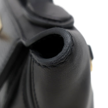 エルメス HERMES ヴァンキャトル 24/24 ミニ 21 タッチ ブラック ヴォルプトカーフスキン ニロティカスリザード 2WAYバッグ ゴールド金具 ショルダー 黒