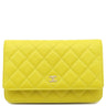 シャネル CHANEL マトラッセ AP0250 イエロー キャビアスキン チェーンウォレット ゴールド金具 黄色 チェーンショルダー