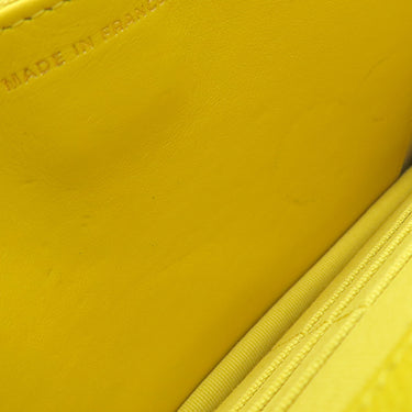 シャネル CHANEL マトラッセ AP0250 イエロー キャビアスキン チェーンウォレット ゴールド金具 黄色 チェーンショルダー