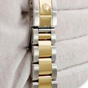 腕時計 ロレックス ROLEX GMTマスター2 16713 Y番 自動巻き メンズ K18YG×SS コンビ Y番 ブラウン イエローロレゾール デイト