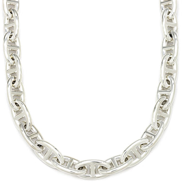 エルメス HERMES シェーヌダンクル GM シルバー シルバー925 ネックレス スターリングシルバー AG925 31コマ 2連ブレスレット