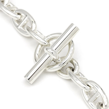 エルメス HERMES シェーヌダンクル GM シルバー シルバー925 ネックレス スターリングシルバー AG925 31コマ 2連ブレスレット