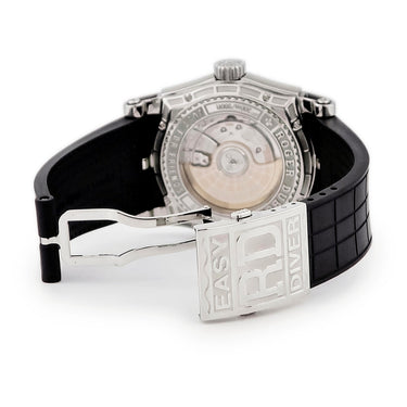 腕時計 ロジェデュブイ ROGER DUBUIS イージーダイバー SE40 14 9/0 9.53R 自動巻き メンズ K18WG×SS コンビ ブラック 黒 限定