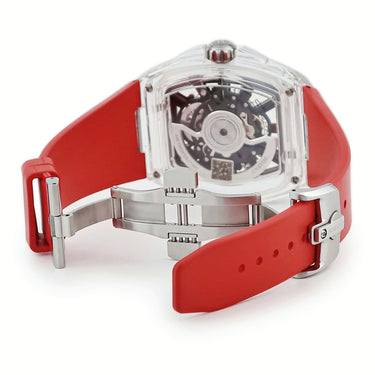 腕時計 クストス CVSTOS メトロポリタン PS サファイア ブレール・エンボロ F00103.4288002 自動巻き メンズ 新品同様 スケルトン