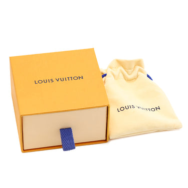 ルイヴィトン LOUIS VUITTON コリエ モノグラム L M64224 シルバー メタル ブレスレット チェーンブレスレット