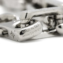 ルイヴィトン LOUIS VUITTON コリエ モノグラム L M64224 シルバー メタル ブレスレット チェーンブレスレット