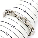 ルイヴィトン LOUIS VUITTON コリエ モノグラム L M64224 シルバー メタル ブレスレット チェーンブレスレット