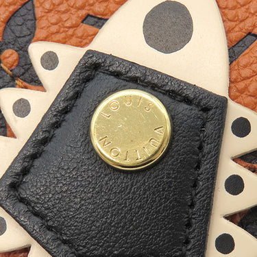 ルイヴィトン LOUIS VUITTON ポルトフォイユ ゾエ M69511 キャラメル モノグラムアンプラント 三つ折り財布 ゴールド金具 茶 コンパクトウォレット LVクラフティ