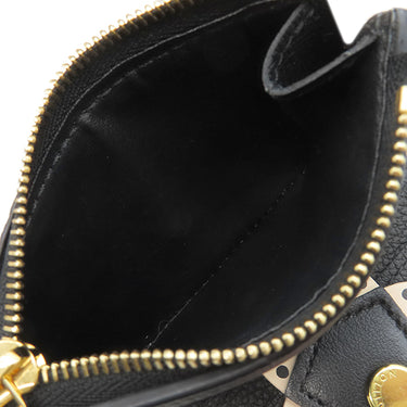 ルイヴィトン LOUIS VUITTON ポルトフォイユ ゾエ M69511 キャラメル モノグラムアンプラント 三つ折り財布 ゴールド金具 茶 コンパクトウォレット LVクラフティ