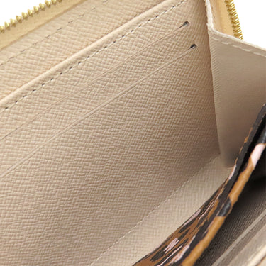 ルイヴィトン LOUIS VUITTON ジッピー コインパース N63076 クリーム モノグラムキャンバス コインケース ゴールド金具 ワイルド アット ハート 白 小銭入れ