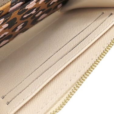 ルイヴィトン LOUIS VUITTON ジッピー コインパース N63076 クリーム モノグラムキャンバス コインケース ゴールド金具 ワイルド アット ハート 白 小銭入れ