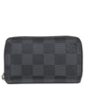 ルイヴィトン LOUIS VUITTON ジッピー コインパース N63076 ダミエグラフィット ダミエグラフィットキャンバス コインケース シルバー金具 黒 グレー 小銭入れ