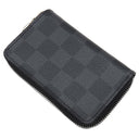 ルイヴィトン LOUIS VUITTON ジッピー コインパース N63076 ダミエグラフィット ダミエグラフィットキャンバス コインケース シルバー金具 黒 グレー 小銭入れ