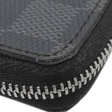 ルイヴィトン LOUIS VUITTON ジッピー コインパース N63076 ダミエグラフィット ダミエグラフィットキャンバス コインケース シルバー金具 黒 グレー 小銭入れ