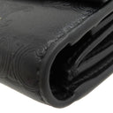 セリーヌ CELINE スモール トリフォールド ウォレット 10B573BFU38NO ブラック レザー 三つ折り財布 ゴールド金具 黒 トリオンフ エンボス