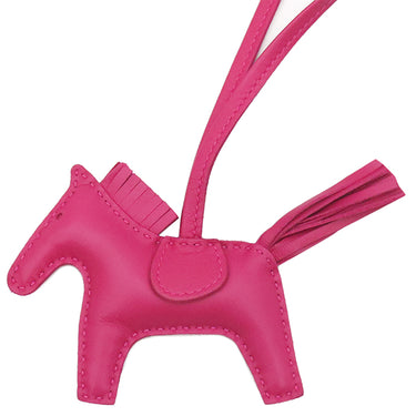 エルメス HERMES ロデオPM ローズメキシコ アニューミロ バッグチャーム ソーピンク