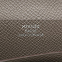 エルメス HERMES ベアンスフレ エタン ヴォーエプソン 長財布 シルバー金具 二つ折り財布