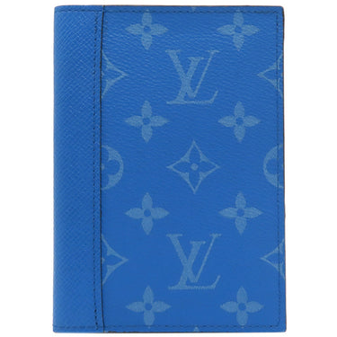 ルイヴィトン LOUIS VUITTON クーヴェルテュール パスポール NM M31030 ブルー タイガ モノグラムキャンバス パスポートケース 青 タイガラマ パスポートカバー