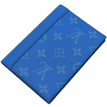 ルイヴィトン LOUIS VUITTON クーヴェルテュール パスポール NM M31030 ブルー タイガ モノグラムキャンバス パスポートケース 青 タイガラマ パスポートカバー