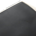 バレンシアガ BALENCIAGA ネイビーカバス 339933 アイボリーXブラック キャンバス レザー トートバッグ シルバー金具 白 黒