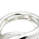 エルメス HERMES オスモズ GM シルバー シルバー925 #54(JP14) リング 指輪 アクセサリー AG925 Hモチーフ 13号