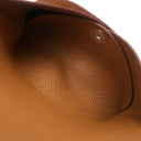 エルメス HERMES カルヴィ デュオ ゴールド ヴォーエプソン カードケース シルバー金具 新品 未使用 茶 フラグメントケース