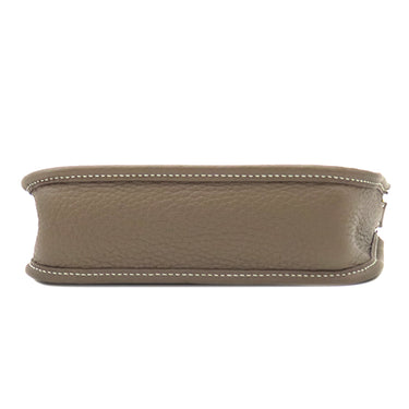 エルメス HERMES エヴリンTPM アマゾン エトゥープ×ブルーインディゴ トリヨンクレマンス ショルダーバッグ ゴールド金具 グレージュ