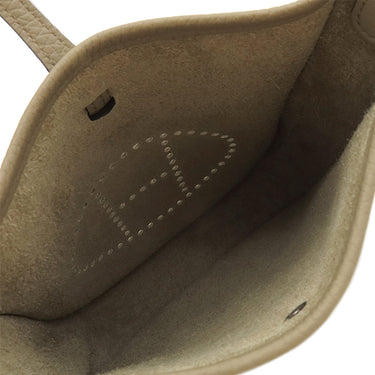 エルメス HERMES エヴリンTPM アマゾン ベージュマルファ トリヨンクレマンス ショルダーバッグ シルバー金具