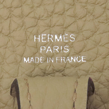 エルメス HERMES エヴリンTPM アマゾン ベージュマルファ トリヨンクレマンス ショルダーバッグ シルバー金具