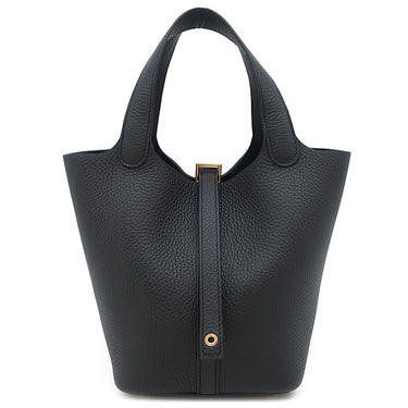 エルメス HERMES ピコタンロックPM ブラック トリヨンクレマンス ハンドバッグ ゴールド金具 新品 未使用 黒