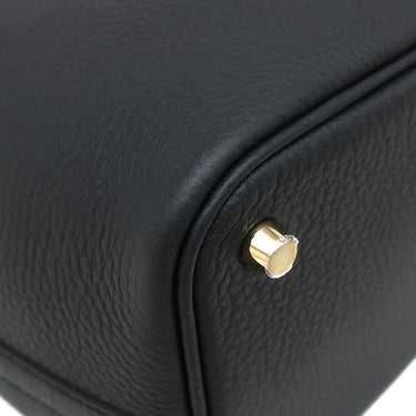 エルメス HERMES ピコタンロックPM ブラック トリヨンクレマンス ハンドバッグ ゴールド金具 新品 未使用 黒