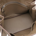 エルメス HERMES バーキン30 エトゥープ トゴ ハンドバッグ シルバー金具 グレージュ