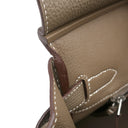 エルメス HERMES バーキン30 エトゥープ トゴ ハンドバッグ シルバー金具 グレージュ