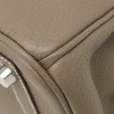 エルメス HERMES バーキン30 エトゥープ トゴ ハンドバッグ シルバー金具 グレージュ