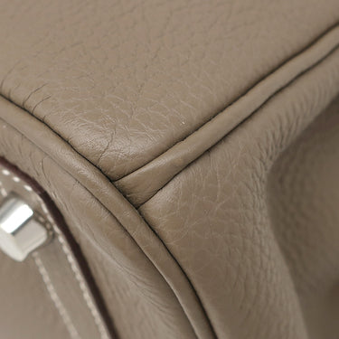 エルメス HERMES バーキン30 エトゥープ トゴ ハンドバッグ シルバー金具 グレージュ