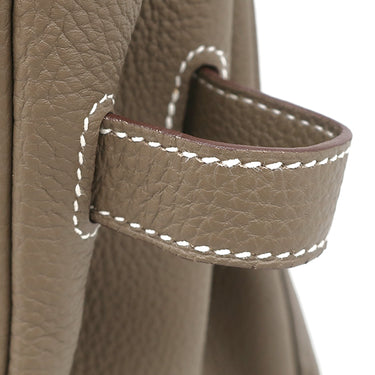 エルメス HERMES バーキン30 エトゥープ トゴ ハンドバッグ シルバー金具 グレージュ