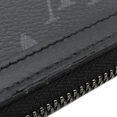 ルイヴィトン LOUIS VUITTON トランク ジッピーウォレット M80558 モノグラムエクリプス モノグラムエクリプス 長財布 ブラック金具 黒 グレー ラウンドファスナー