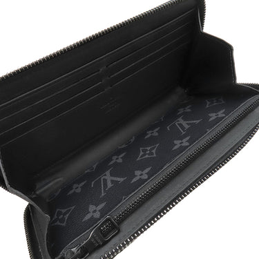 ルイヴィトン LOUIS VUITTON トランク ジッピーウォレット M80558 モノグラムエクリプス モノグラムエクリプス 長財布 ブラック金具 黒 グレー ラウンドファスナー