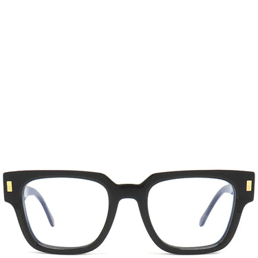 ルイヴィトン LOUIS VUITTON オプティカル LV エスケイプ ブルーレイ 53□22 Z1597E ブラック プラスチック サングラス ゴールド金具 黒 スクエアシェイプ