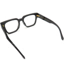 ルイヴィトン LOUIS VUITTON オプティカル LV エスケイプ ブルーレイ 53□22 Z1597E ブラック プラスチック サングラス ゴールド金具 黒 スクエアシェイプ