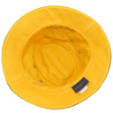 ルイヴィトン LOUIS VUITTON シャポー モノグラムデニム M76208 ブラック×イエロー コットン ポリエステル 14038 #58 ハット シルバー金具 黒 黄色 バケットハット リバーシブル