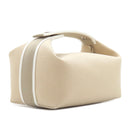 エルメス HERMES ブリッド ア ブラック PM ナチュラル トワルアッシュ ポーチ シルバー金具 ハンドバッグ バニティバッグ トワルH