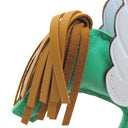 エルメス HERMES ロデオPM ペガサス ミント×セサミ×ブルーブリュム アニューミロ バッグチャーム 緑 茶 水色