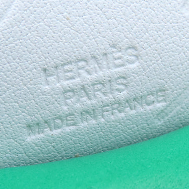 エルメス HERMES ロデオPM ペガサス ミント×セサミ×ブルーブリュム アニューミロ バッグチャーム 緑 茶 水色