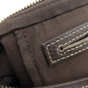 グッチ GUCCI GGクリスタル ボストン 265697 ベージュXブラウン PVC レザー ボストンバッグ ハンドバッグ ビニールコーティング