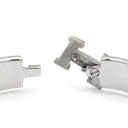 エルメス HERMES クリックH PM イエロー系×シルバー メタル エナメル ブレスレット Hブレス クリッククラック